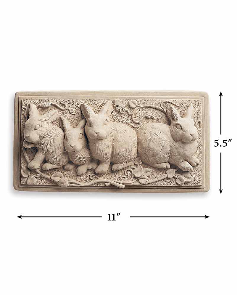 Bunny Patch Plaque