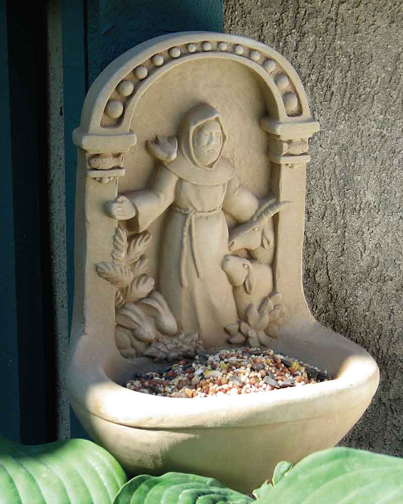 St. Francis Birdfeeder