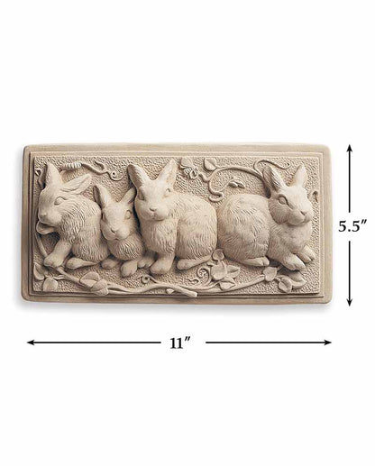 Bunny Patch Plaque