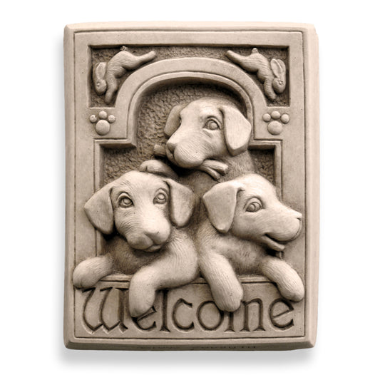 Welcome Puppies Plaque