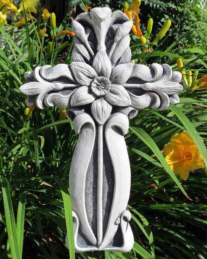 Garden Floral Cross