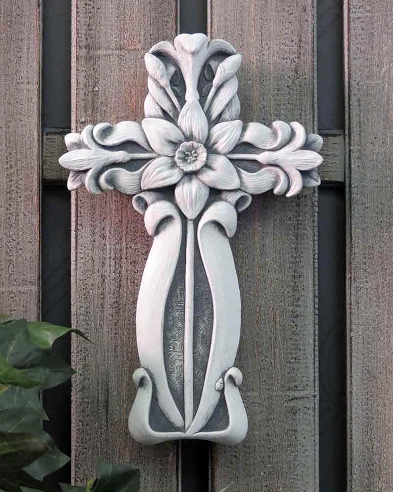 Garden Floral Cross