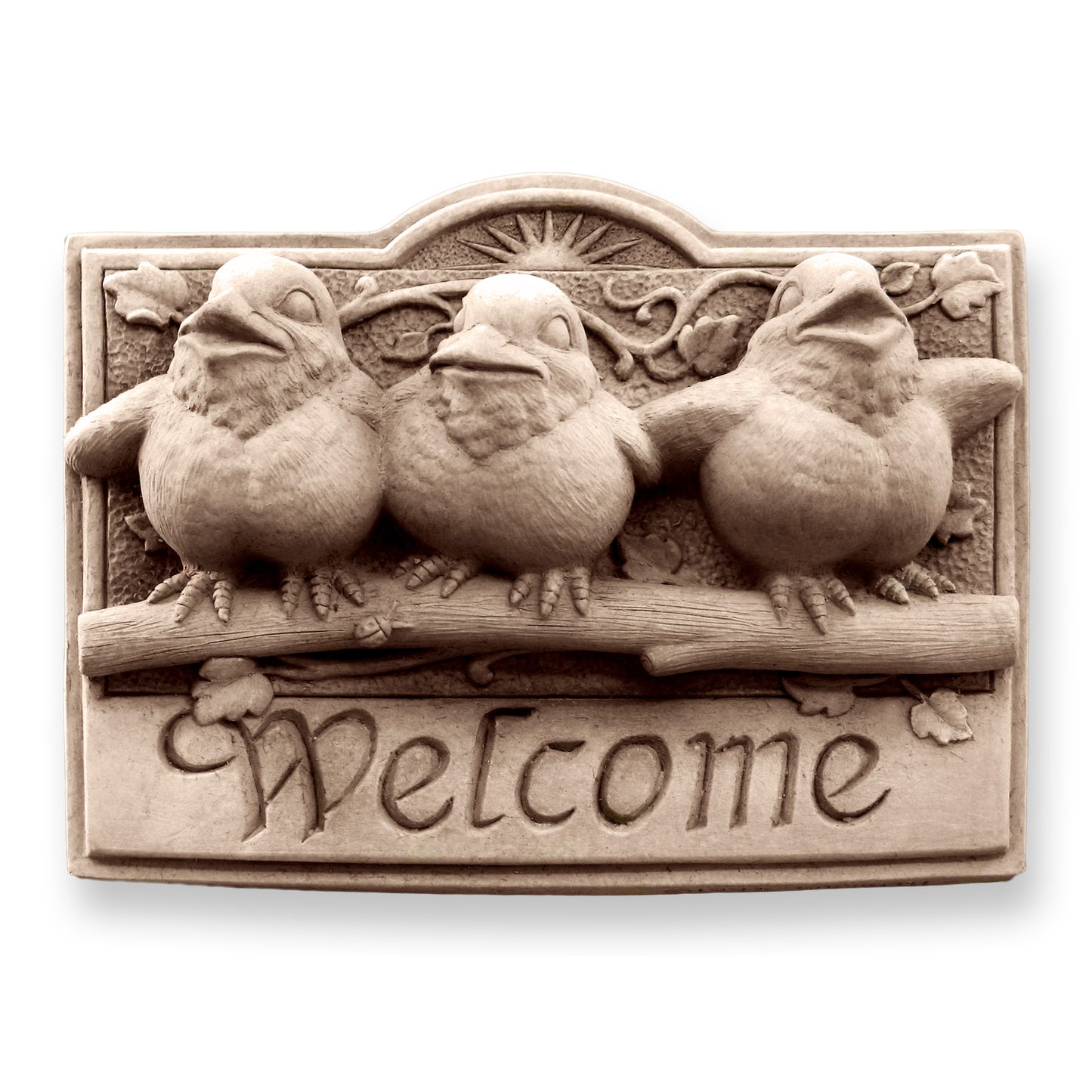 Sunshine Birds Welcome Plaque