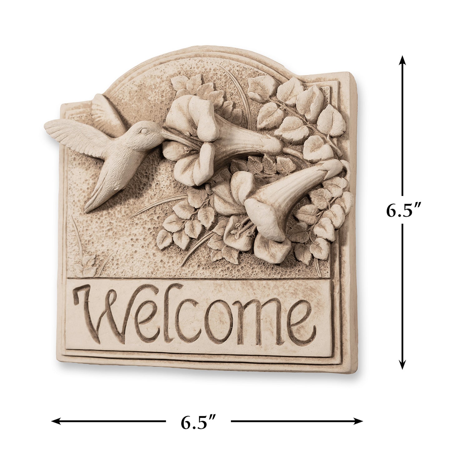 Hummingbird Welcome Plaque