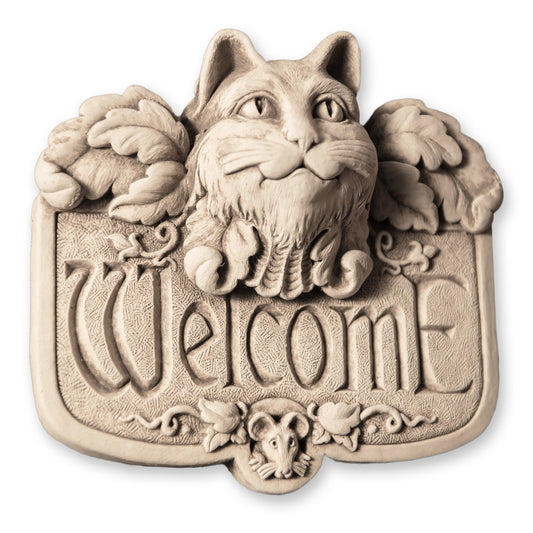 Gothic Cat Welcome